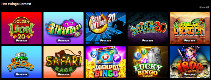 bet88 online bingo hot games
